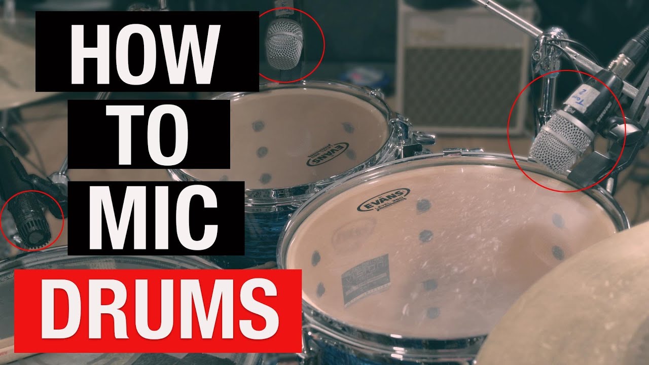How to mic drums for small and mid sized venues | Sound Engineer's Practical Guide