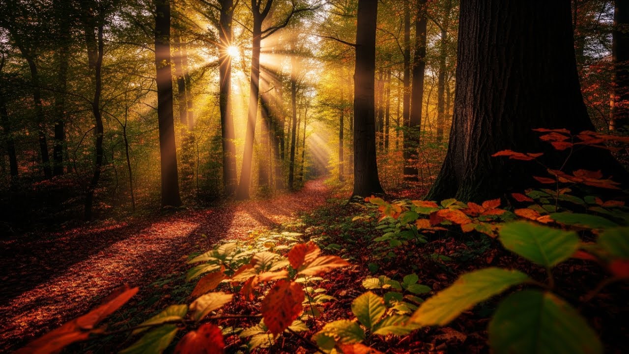 Calm Autumn Night 🍁 Beautiful Relaxing Music for Deep Sleep & Insomnia Relief