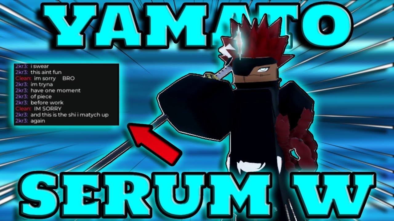 THE SR YAMATO SERUM W BUILD || Type Soul