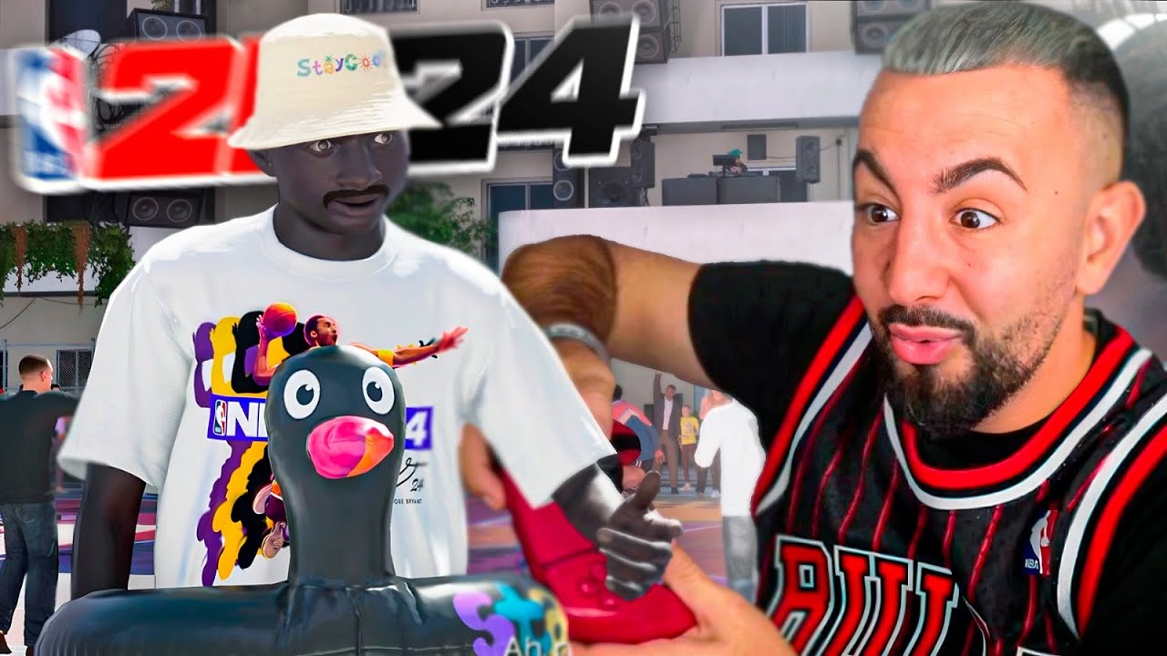 PAPI GAVI JUEGA A NBA2K24 POR PRIMERA VEZ