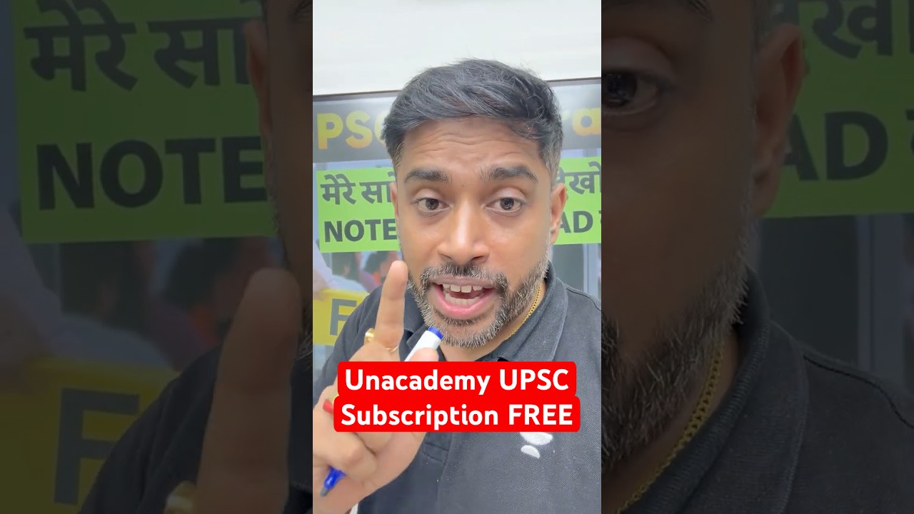 Kar Diya Pura FREE! Unacademy UPSC Subscription
