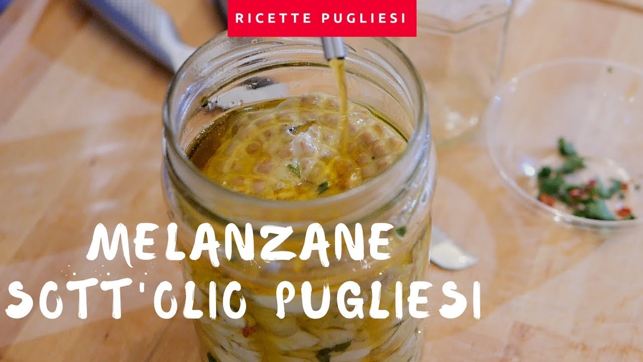 Melanzane sott’olio pugliesi senza cottura |  fatte in casa 🍆🍆🍆🍆🍆