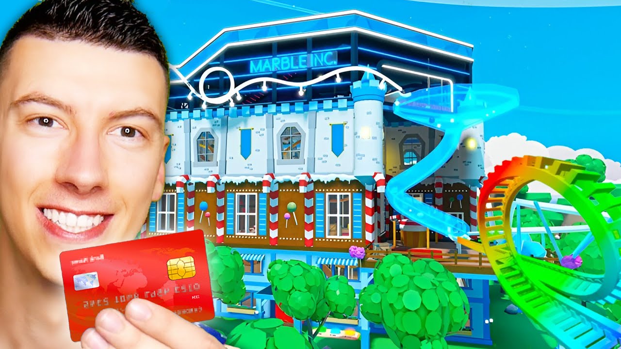 DÉPENSER 100,000€ pour LE MEILLEUR PARKOUR DE BILLES !! Roblox