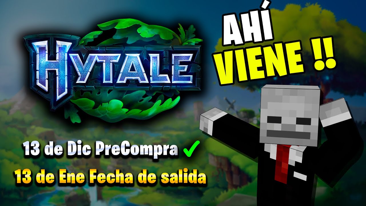 Hytale sale en ENERO - PreCompra, Servidores PvP y Toda la info bien resumida 👍
