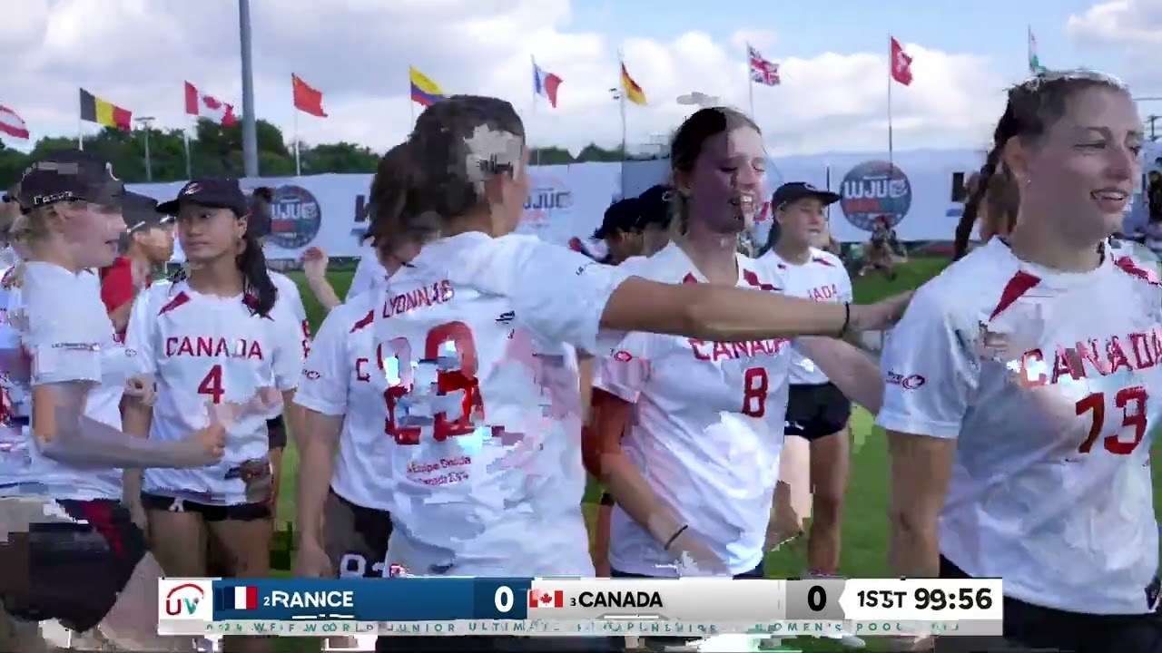 WJUC 2024 FRA vs CAN Women's Division