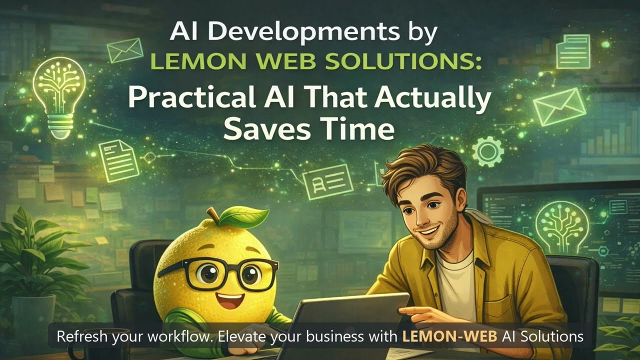 AI Developments by Lemon Web Solutions: Practical AI That Actually Saves Time