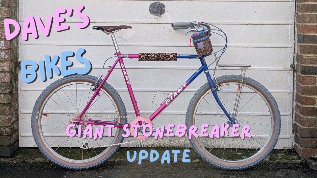 Giant Stonebreaker Update   Retro Mountain Bike Build