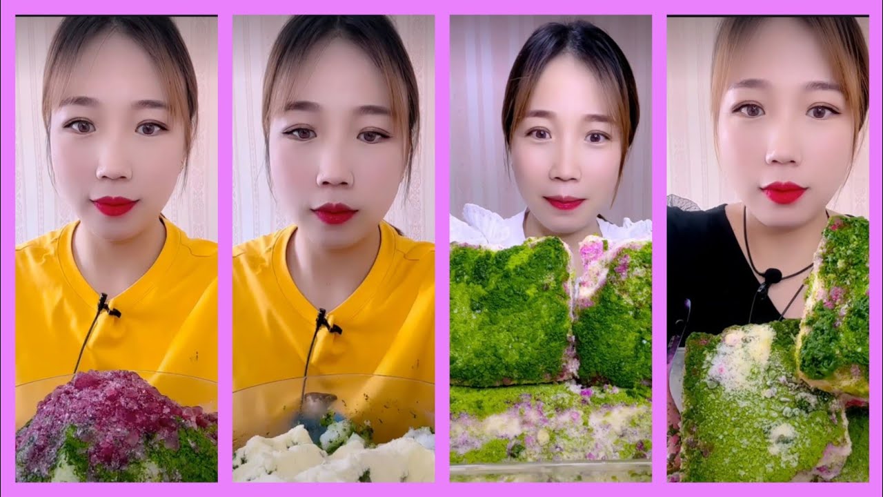 ASMR REFROZEN SHAVED ICE EATING WITH MATCHA POWDER | JEWELRY PIECES