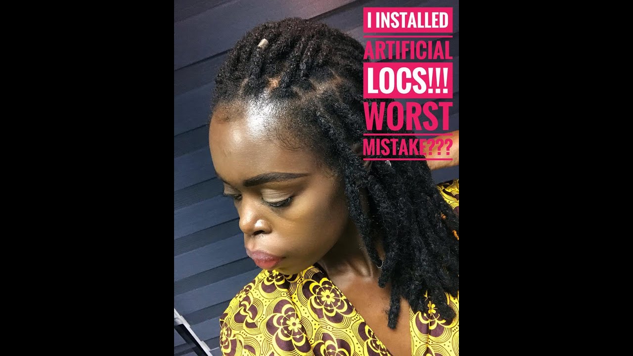 I got artificial locs, is this goodbye to the Afro?