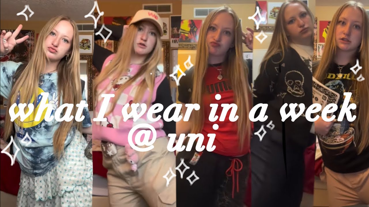 outfit diary of a college student 💌 | fall fits, studying for midterms, college vibes ⋆౨ৎ˚⟡˖ ࣪
