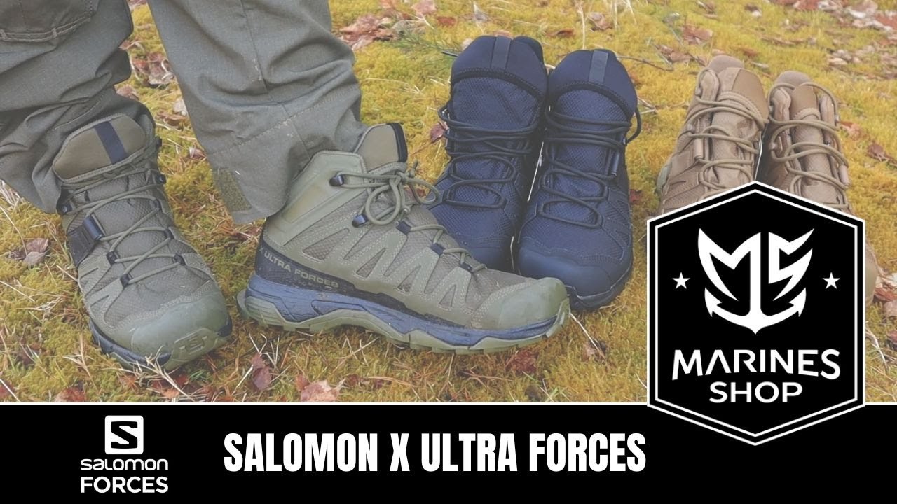 Taktické boty Salomon X ULTRA FORCES Mid