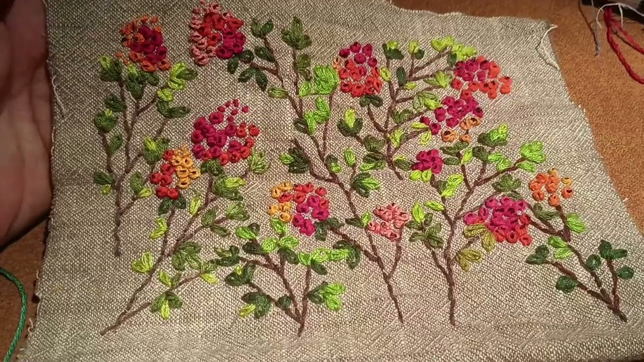 Мастер класс. Рябиновая сумочка.Master class. Rowan berry handbag.