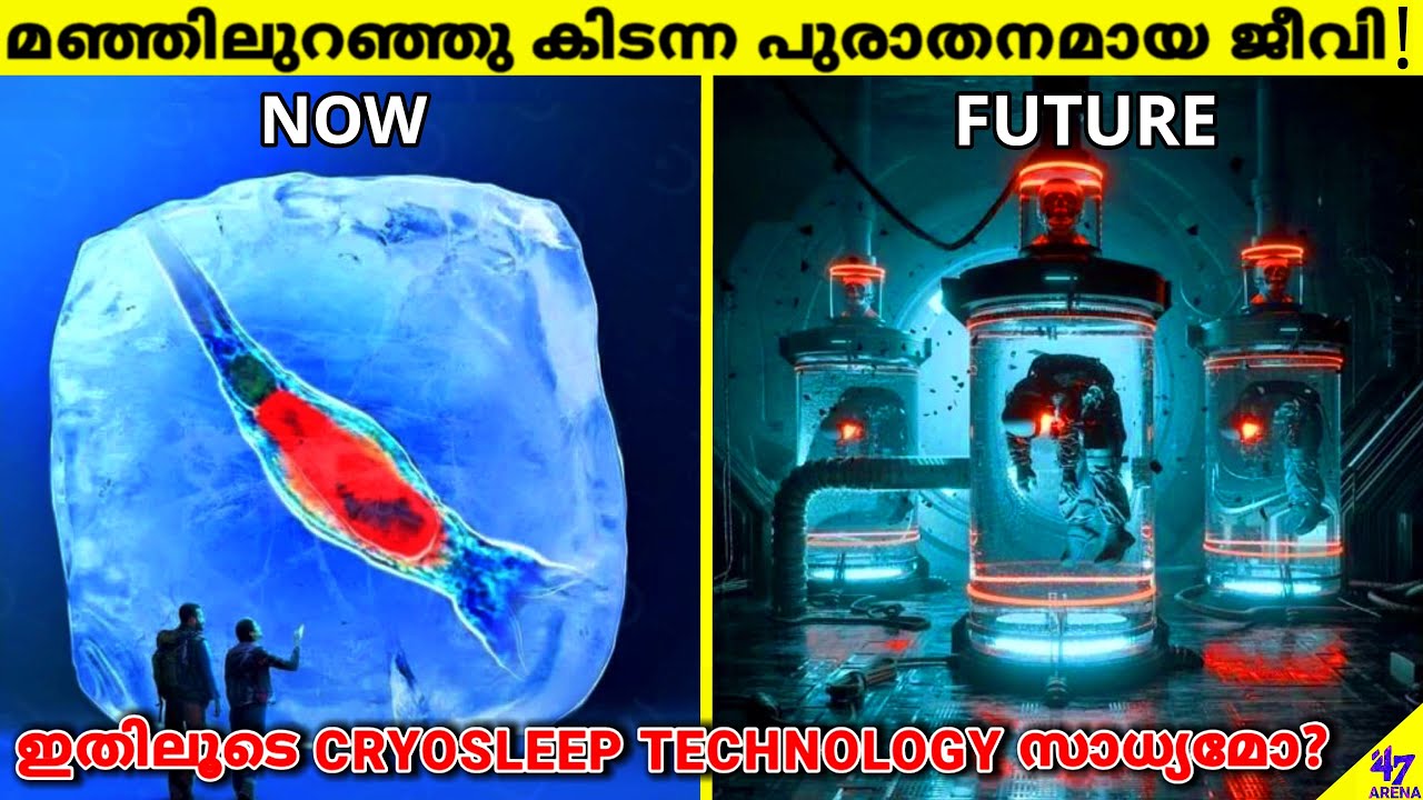 Cryosleep Technology From Ancient Frozen Life? | Facts Malayalam | 47 ARENA