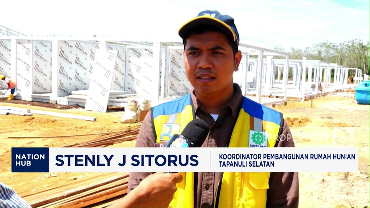 Kementerian PU Percepat Pembangunan Huntara di Tapanuli Selatan
