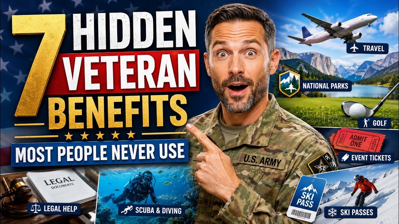 7 Hidden Veteran Benefits Most Veterans Never Use