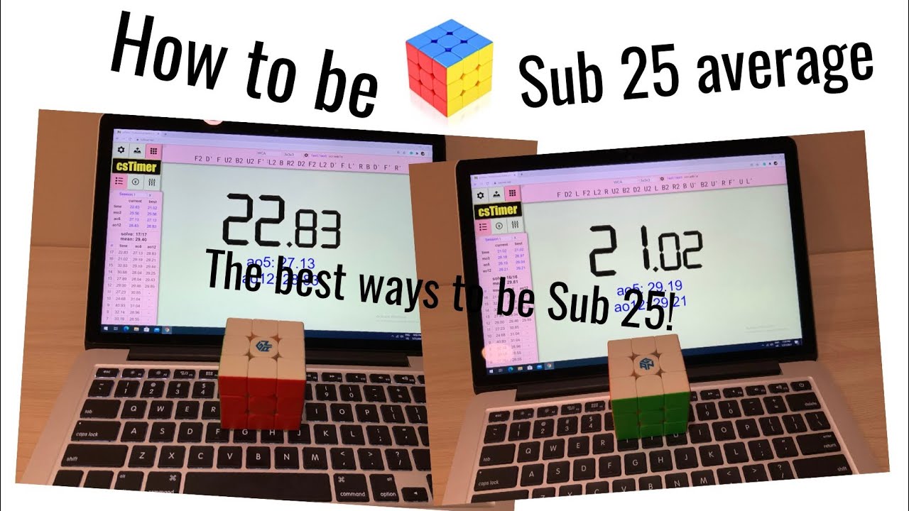 The best ways to be Sub 25 average  A complete guide