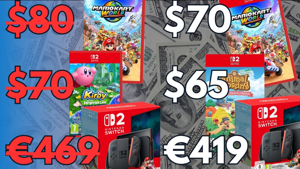 Is Nintendo softening on prices?  (Or...)