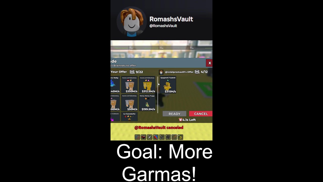 Lownilentelogically trading for garamas!