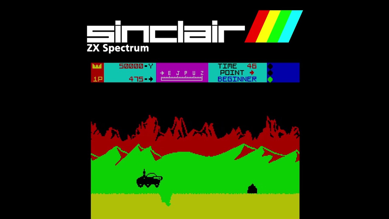 Sinclair ZX Spectrum   Moon Patrol by Atarisoft   3of6