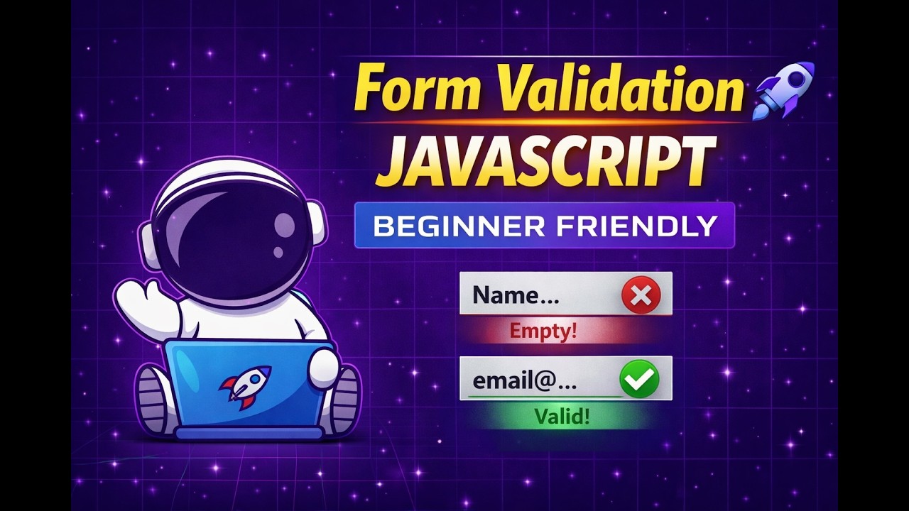 How to validate forms using Javascript | Easiest Urdu/Hindi Tutorial For Beginners 🔥