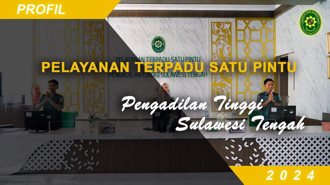 Profil PTSP Pengadilan Tinggi Sulteng (2024)