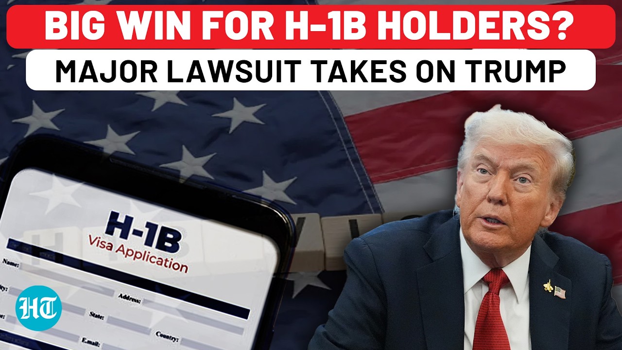 Trump Hit With Lawsuit By Tech & Healthcare Workers In California Court | $100K H-1B Fee In Trouble?