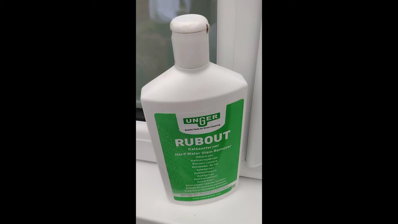 Rust away  Unger Rubout #cleaning #windowcleaning #plastic #upvc #upvc window