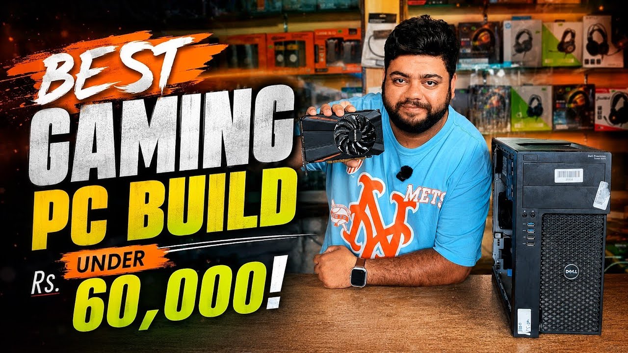 🔥 Best Gaming PC Build Under Rs. 60,000! 😱 FPS Test & Gaming Benchmarks (2026)