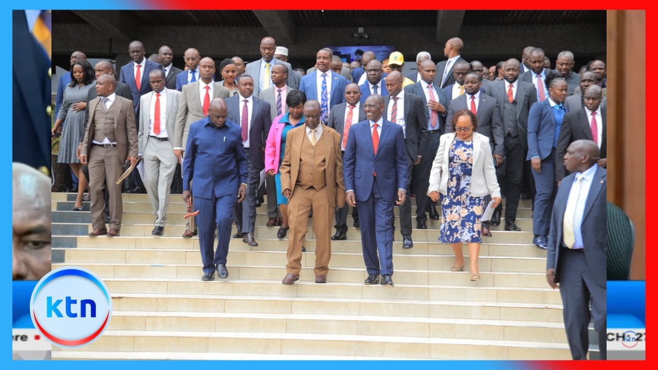 President Ruto and Dr Oburu Oginga chair joint PG meeting on 10-point agenda report