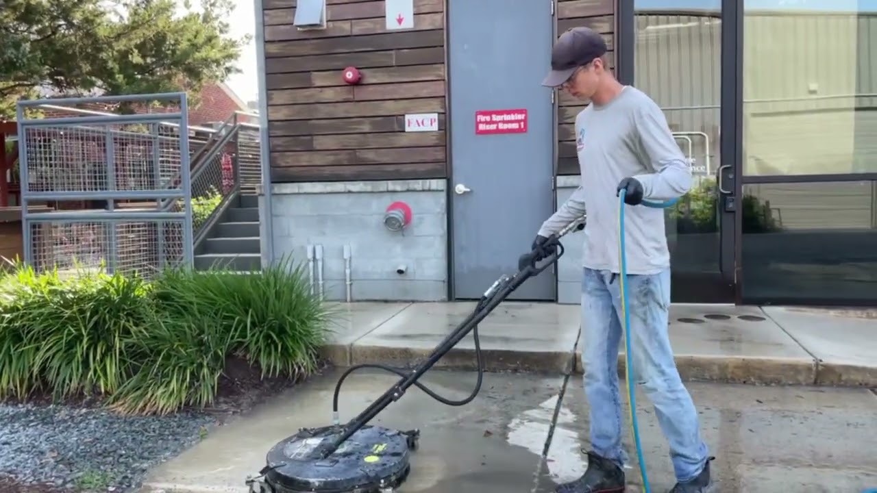 WALKWAY/SIDEWALK STEAM CLEANING || Completely Clean Power Washing