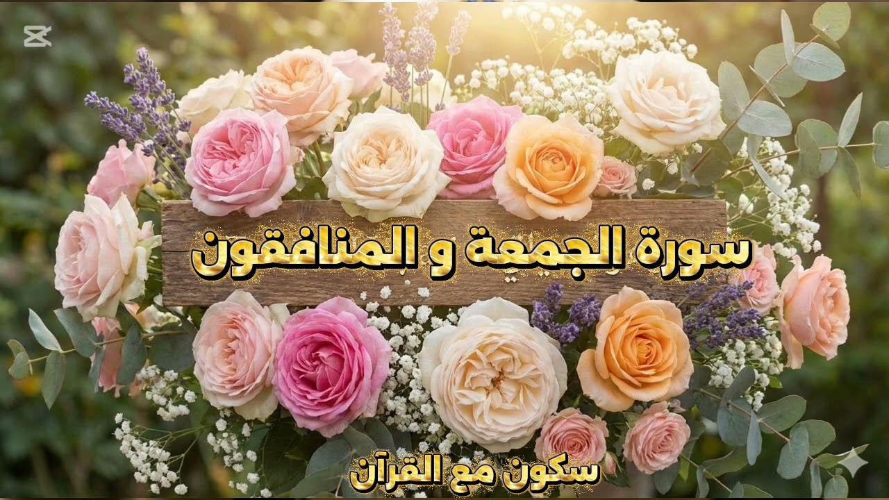 تلاوة هادئة ل سورة الجمعة و سورة المنافقون |سكون مع القرآن✨