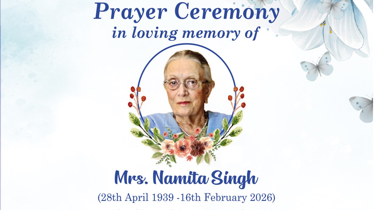 Prayer Meeting Mrs. Namita Singh