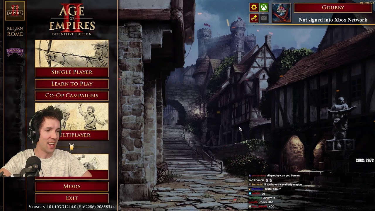 Age of Empires II - LIVE - Grubby - 06-Feb-2026