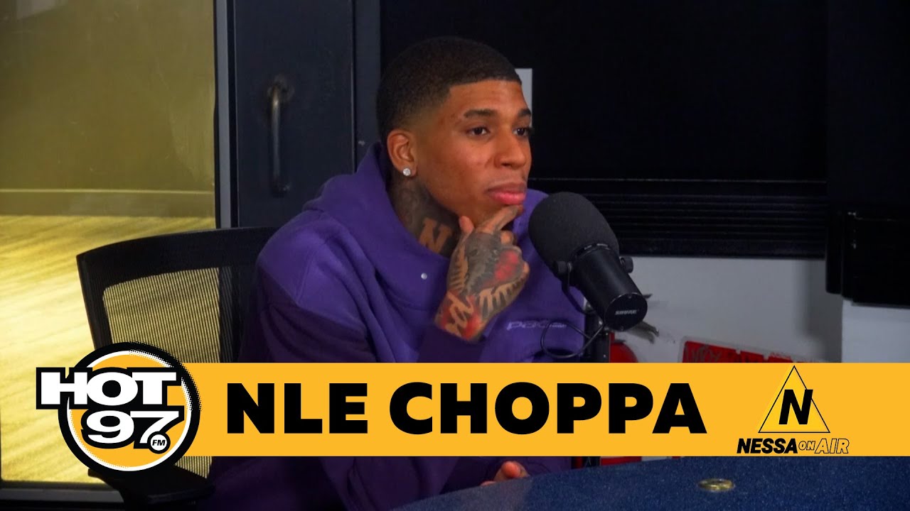 NLE Choppa Reveals How He Copes with Anxiety + Explains Why He Gave Lil Wayne Flowers