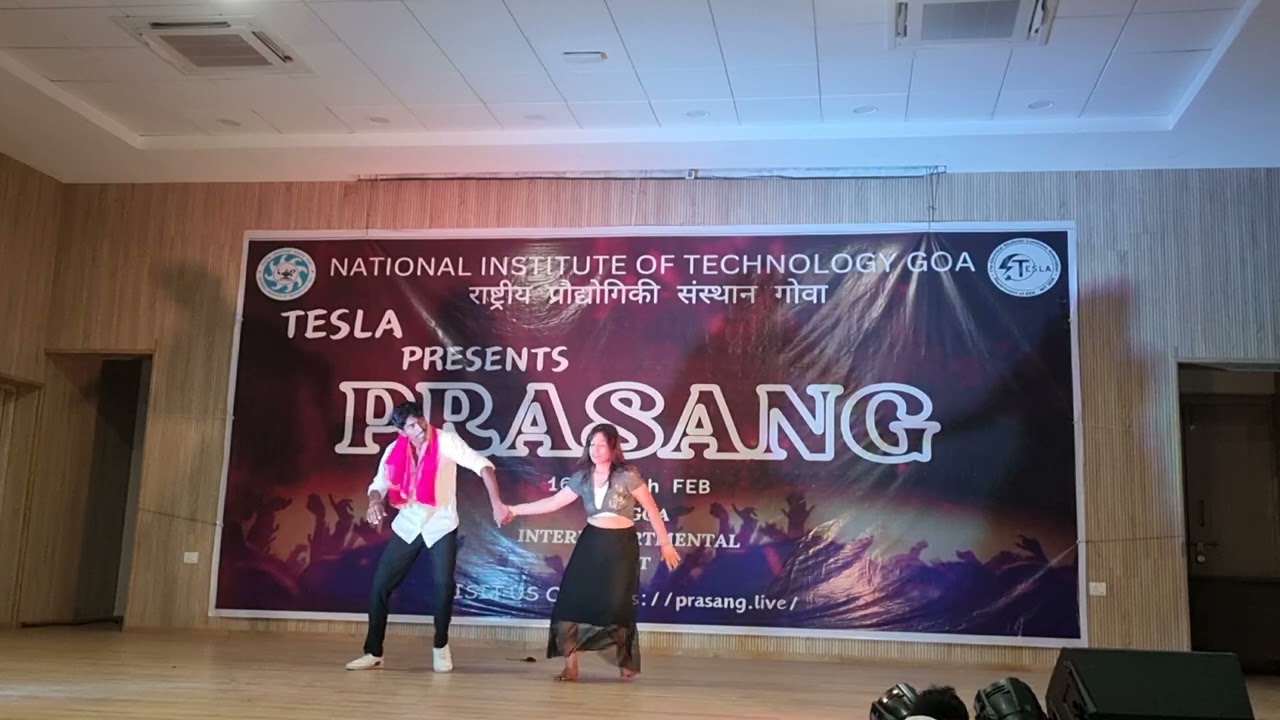 Dance | Duet Dance 3 | Duet Dance At Nit Goa | Nit Goa | College Event |  #nit #goa #engineering