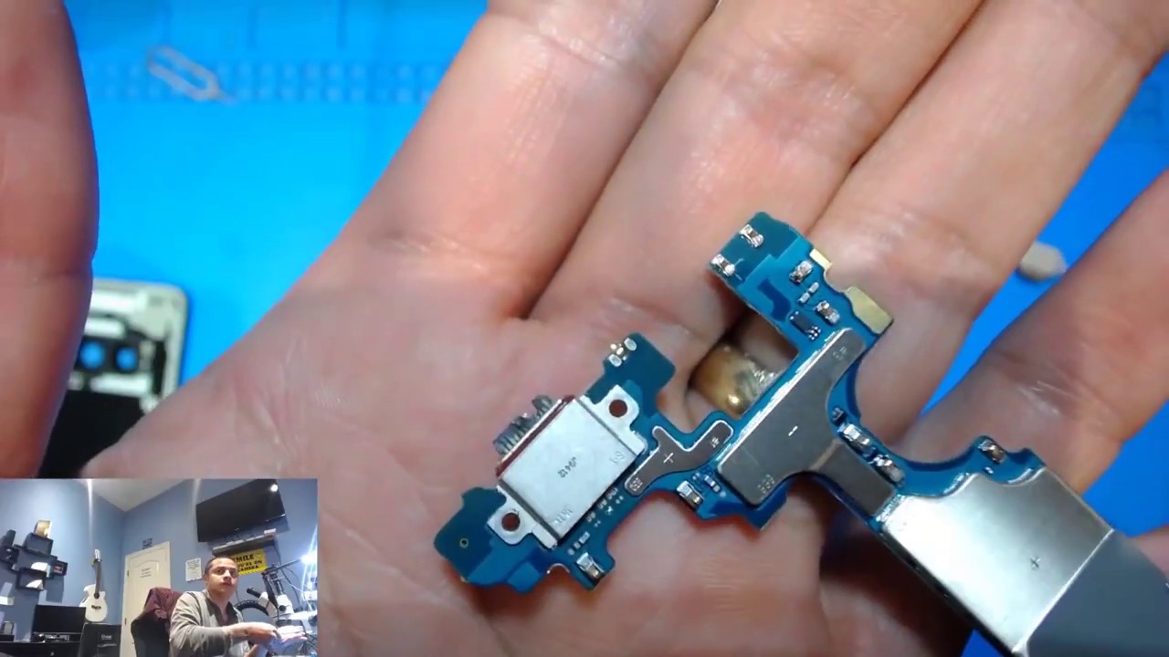 Samsung Galaxy S10 Charging Port Replacement - Start to Finish FULL