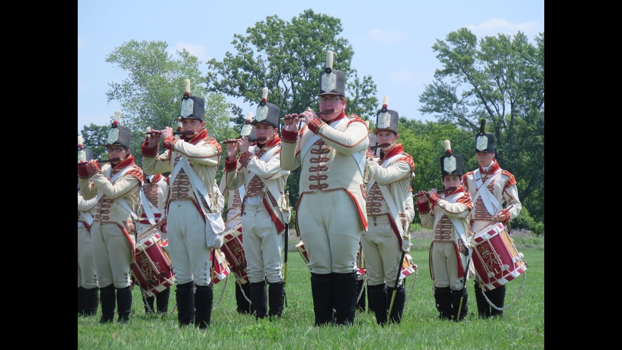 41st Fifes & Drums Fort George July 2015