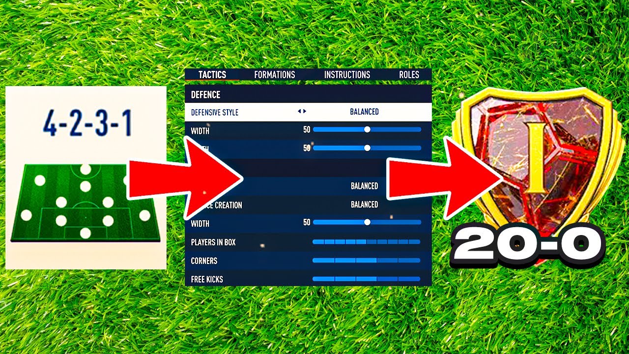 4231 = MORE WINS ✅💯 BEST FIFA 23 4231 CUSTOM TACTICS