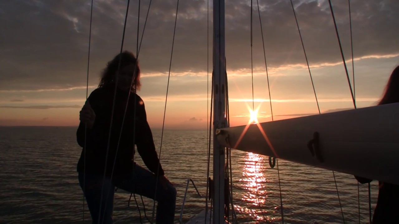 Segeln auf dem Bodensee mit der Espresso Urlaubsende mit Regen Wind und Sonne Teil 9 von 9