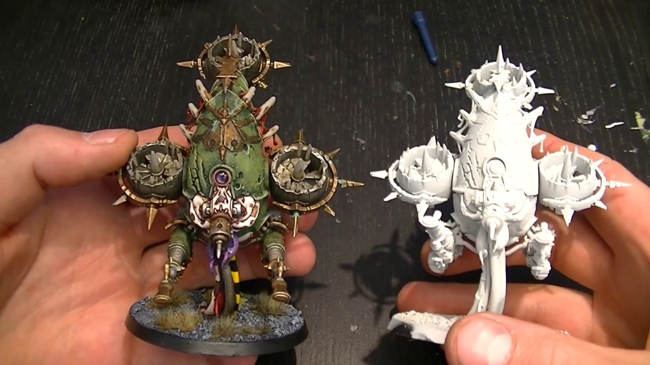 How to paint: Foetid Bloat Drone. No Airbrush!