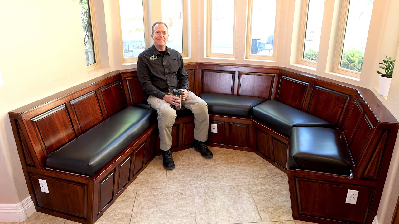 Breakfast Nook with Under-Seat Storage - How I Built It