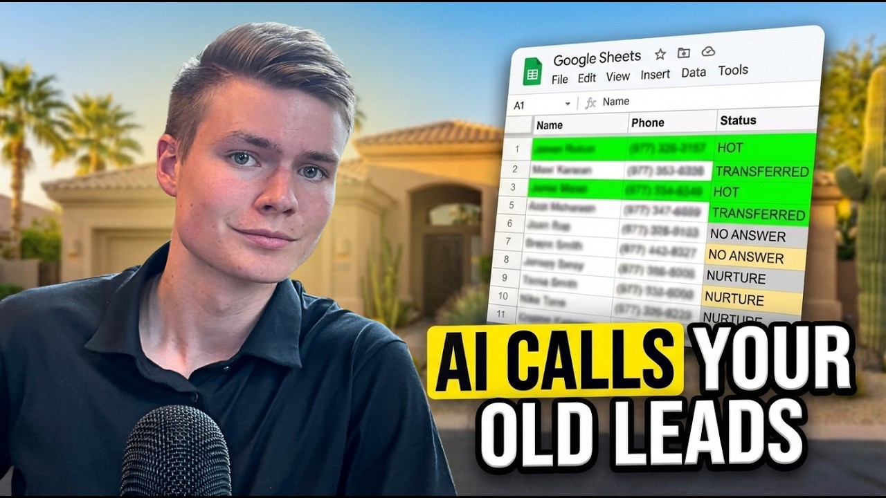 How I Built a Lead Reactivation AI Phone Agent (Free Template)