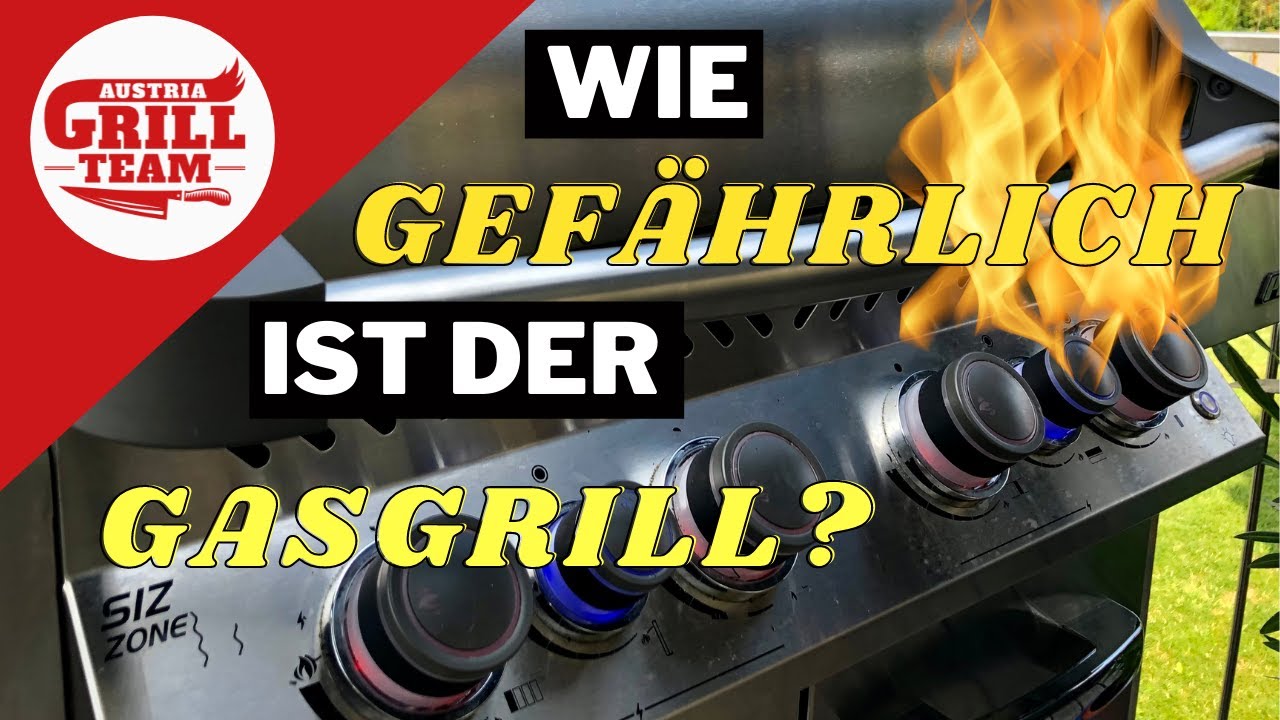 Gasgrill sicher betreiben! Mit diesen 5 Tipps wird es nicht gefährlich