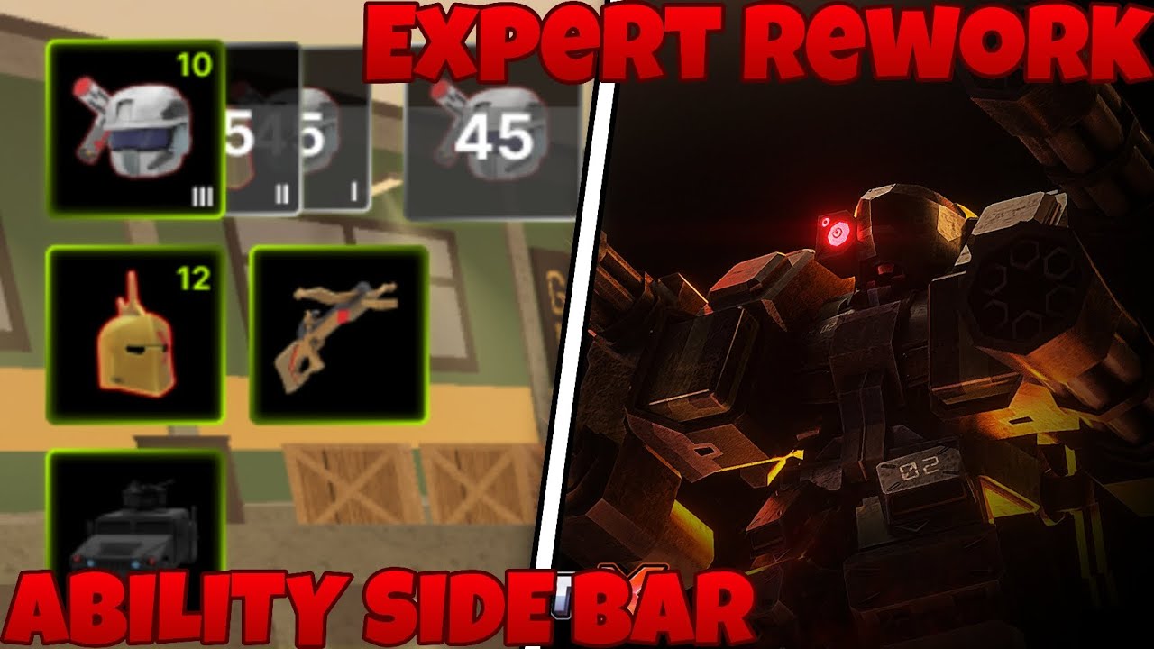 NEW TDX EXPERT REWORK LEAKS YET! | ABILITY SIDE BAR ( ROBLOX TOWER DEFENSE X)