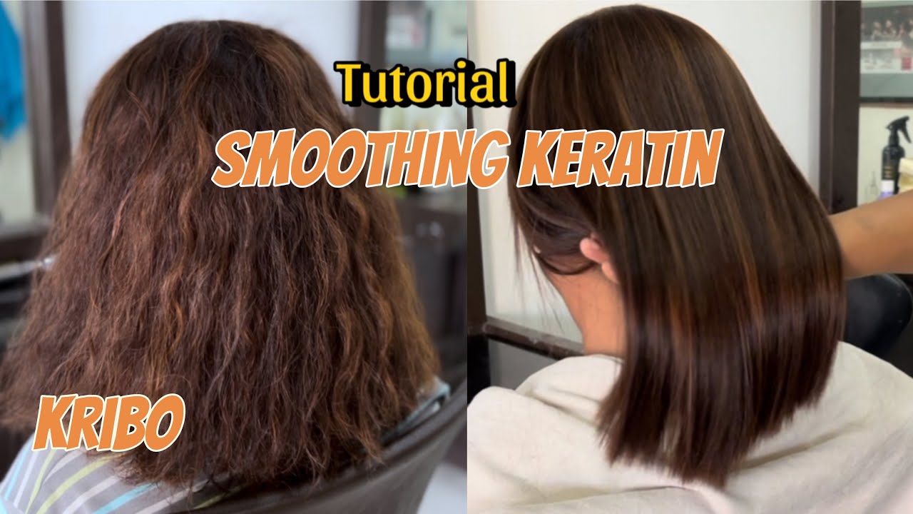 Tutorial smoothing keratin di rambut kribo sensitif