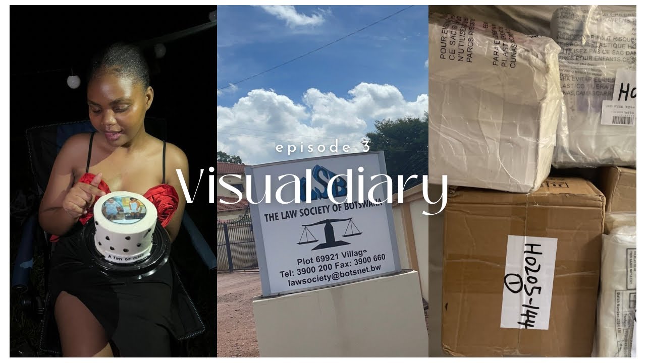 Visual diary :Surprise Birthday Braai|Moving 