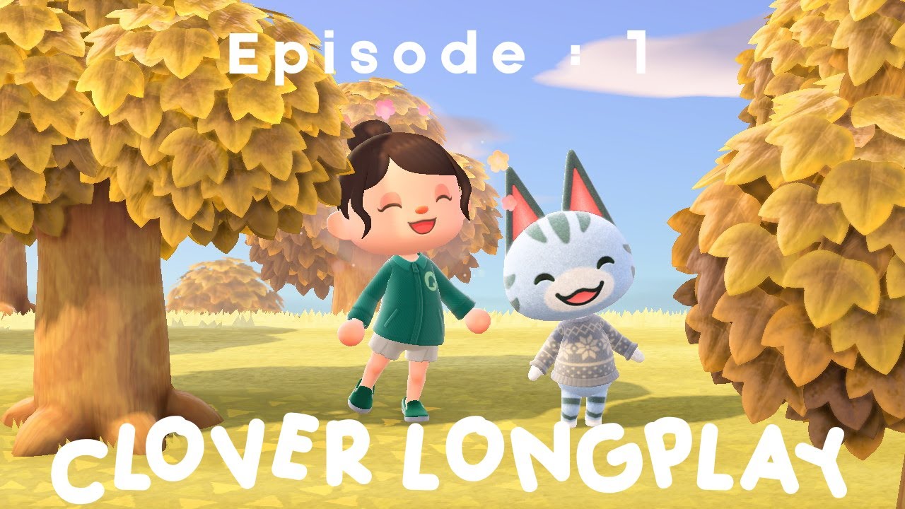 ACNH Autumn Longplay (No Commentary) | Forever Island Clover | Episode 1