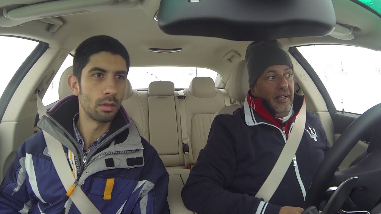 Maserati Ghibli Q4 sulla neve con Alex Fiorio | la nostra prova da passeggeri!