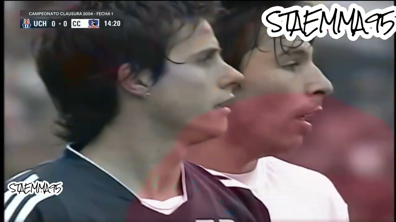 Universidad De Chile Vs Colo-Colo  Clausura 2004 [Fecha 1] incompleto , faltan últimos 10 minutos