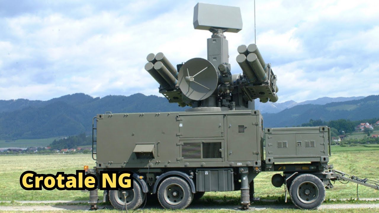 Crotale NG Short range air defense missile system